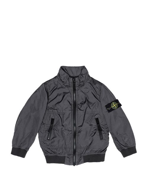 Long sleeve jacket with logo detail