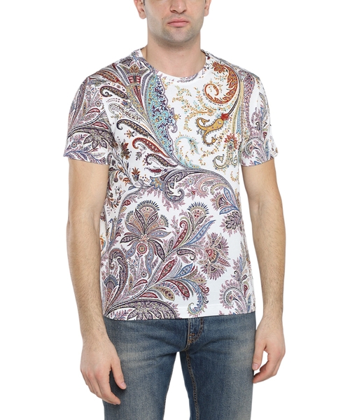 Футболка с короткими рукавами и принтом