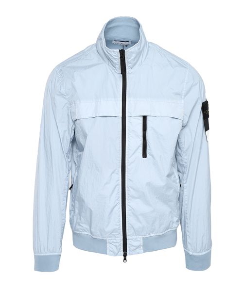 Logo detailed long-sleeve windbreaker | Emporium