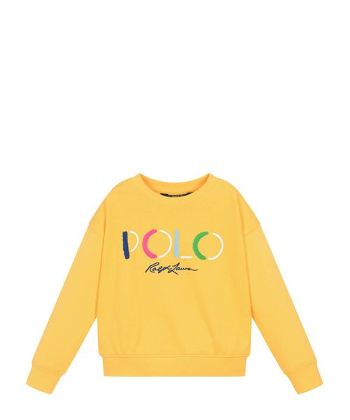 Naxışlı loqo ilə pambıq svitşot