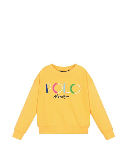 Logo embroidery detail sweatshirt