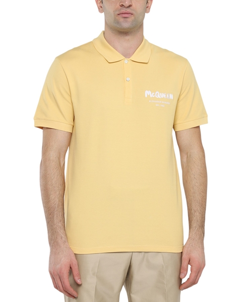 Loqo naxışlı qısaqol polo