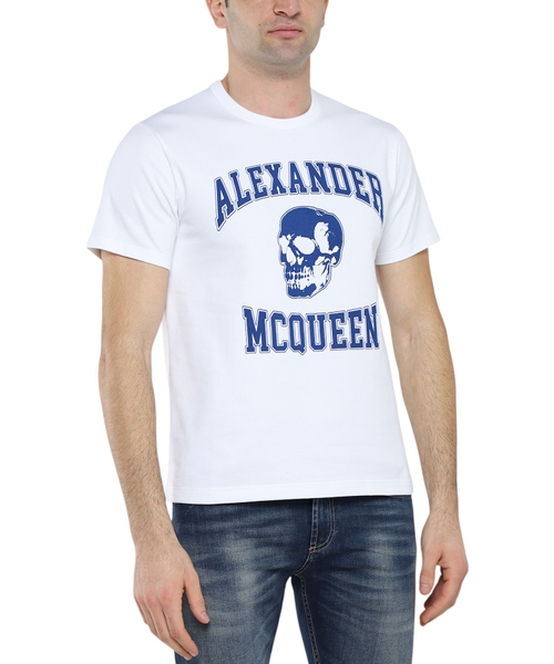 Loqo printli qısaqol T-shirt