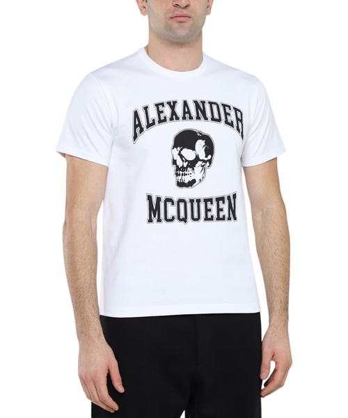 Loqo printli qısaqol T-shirt