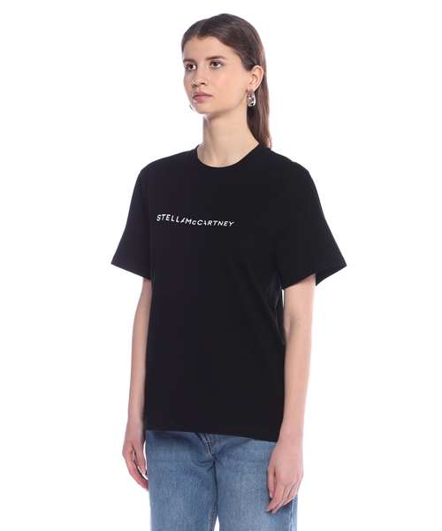 Logo printed cotton T-shirt | Emporium