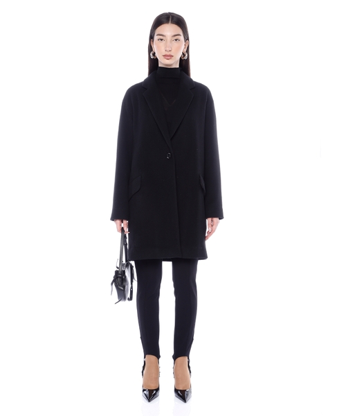 Пальто с длинными рукавами и застежкой на пуговицы