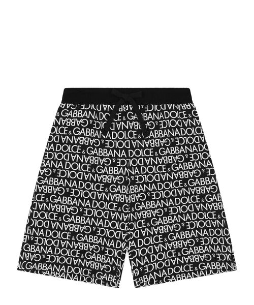 Logo printed shorts