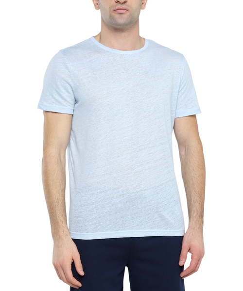 Dairəvi yaxa ilə qısaqol T-shirt