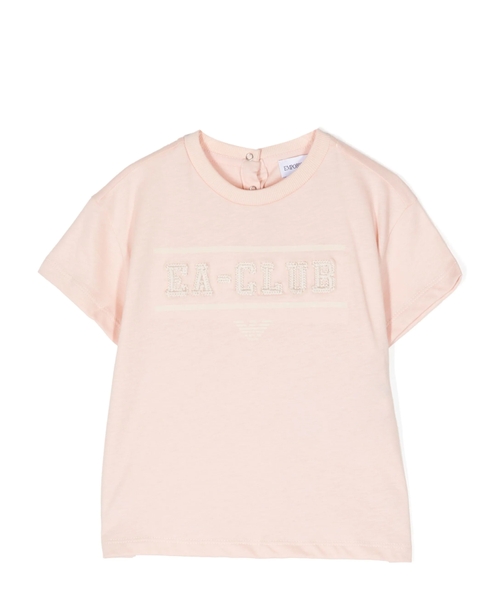 Loqo naxışlı qısaqol T-shirt