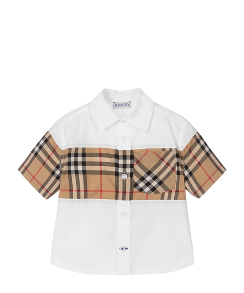 Burberry Boy Short-Sleeve Check on sale Shirt