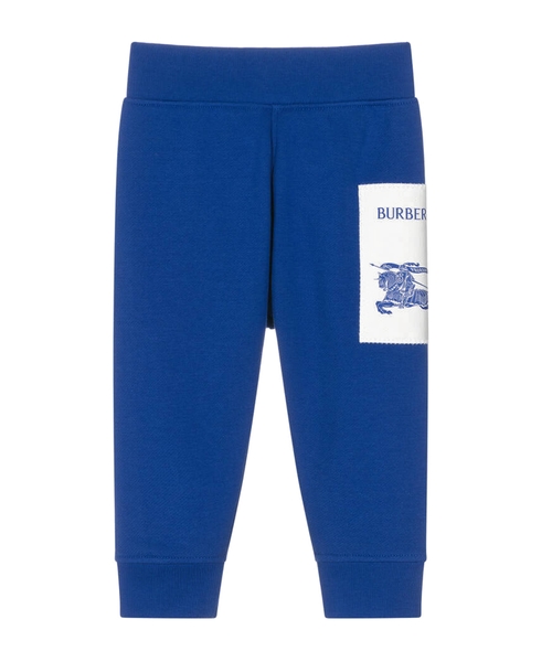Logo applique jogging pants
