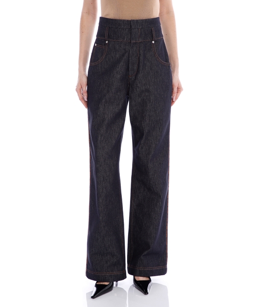 Hündürbel düz biçimli cins şalvar