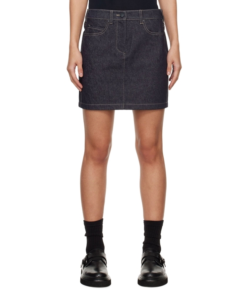 Джинсовая мини юбка Giubba