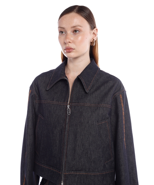 Cropped denim jacket | Emporium