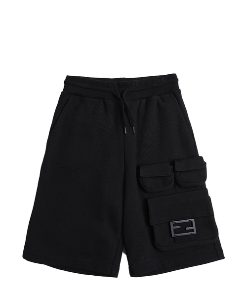 Elastic waist shorts