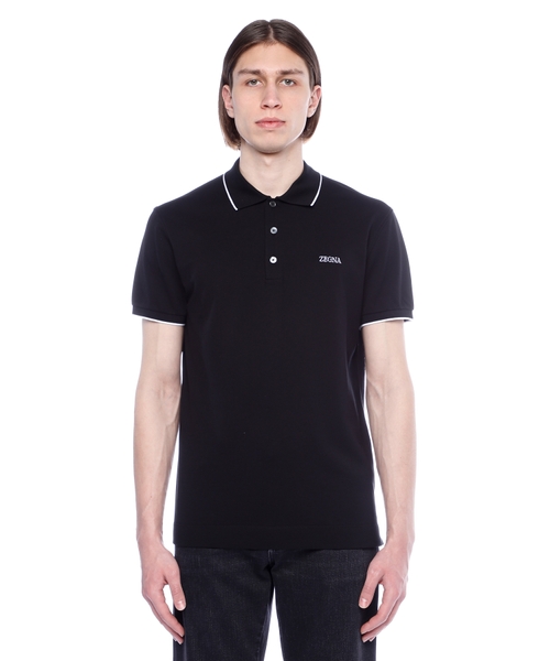 Klassik yaxalı qısaqol polo