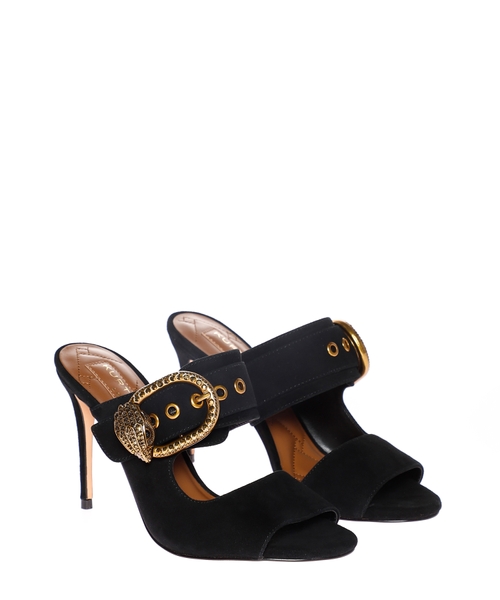 靴  - KENNEDY LONDON Mayfair buckle detail sandals | Emporium
