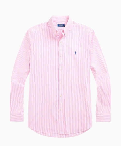 Long sleeve shirt with classic collar