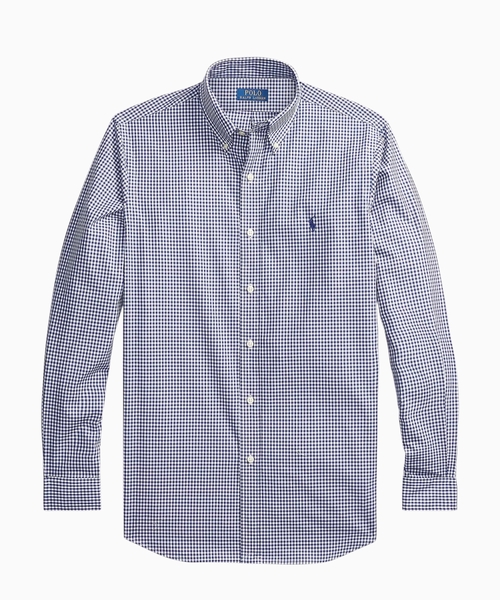 Long sleeve shirt with classic collar
