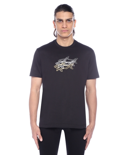 Printli qısaqol T-shirt