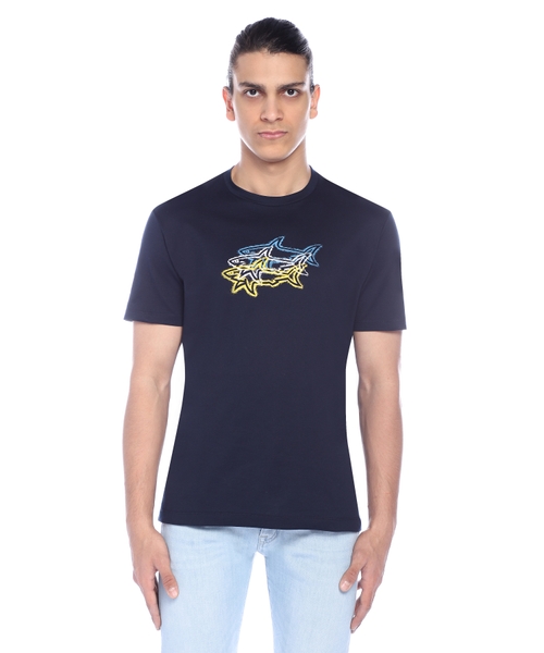 Printli qısaqol T-shirt
