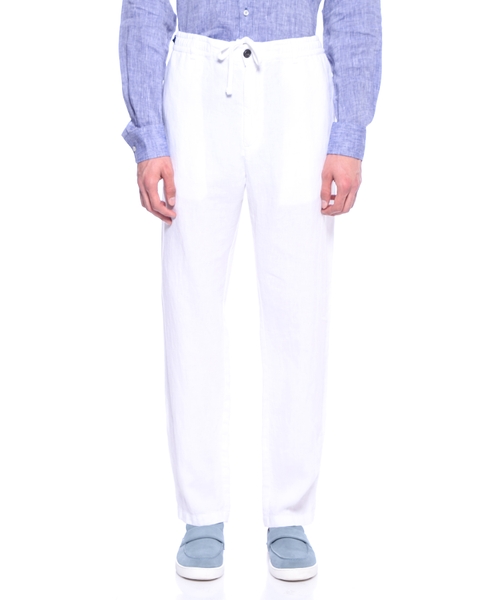 Elastic waist trousers