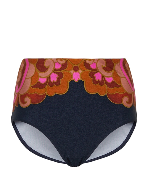 Acadian Scarf high-waist bikini bottom