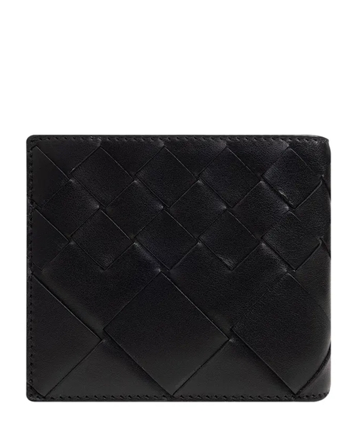 Intrecciato Bi-Fold portmone