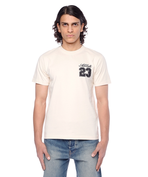 Dairəvi yaxa ilə qısaqol T-shirt