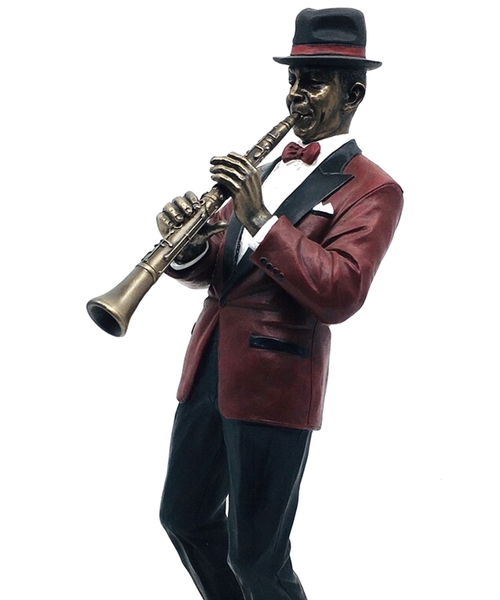 Decorative figurine Jazz Clarinet Player | Emporium