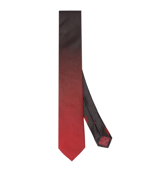 Gradient silk tie