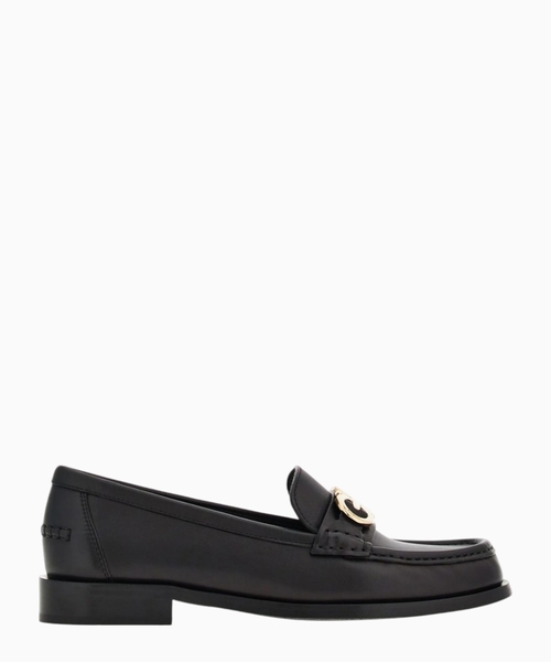 Loafers with Gancini detail