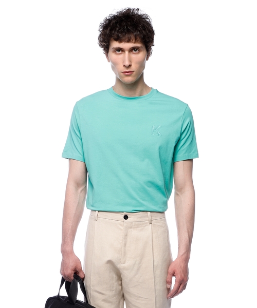 Round neck T-shirt with short sleeves