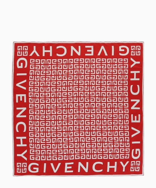 Silk logo scarf