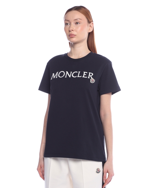 Logo embroidered short sleeve T-shirt | Emporium