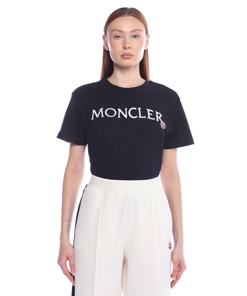 Logo embroidered short sleeve T-shirt | Emporium