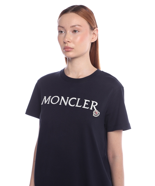 Logo embroidered short sleeve T-shirt | Emporium