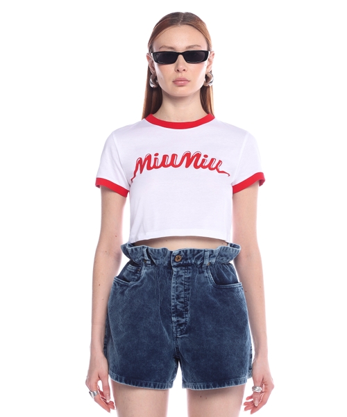 ★MUCENT★ Signature Back Round Circle Logo Crop Short Sleev MUSINSA | MUCENT Signature Back Round Round Round Logo Crop