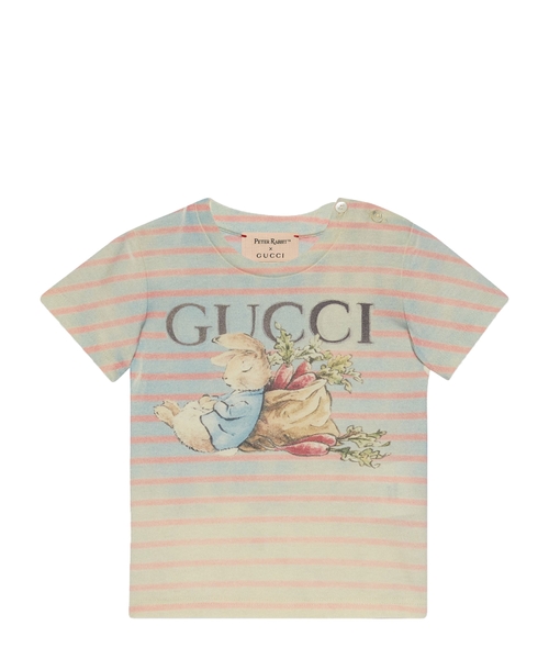 Zolaqlı qısaqol T-shirt