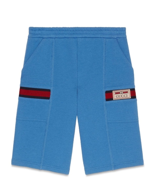 Logo-patch shorts