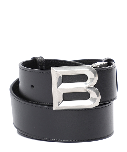 Bally Tonni Black Leather Fixed Belt EU deals 105