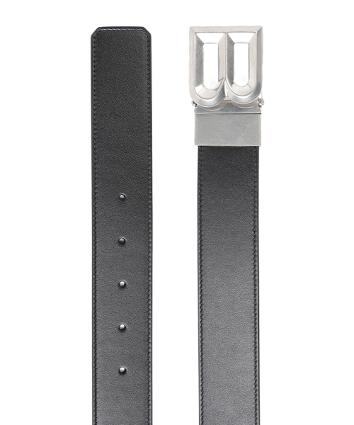 Leather belt with logo | Emporium
