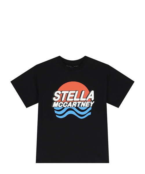 Футболка с короткими рукавами и принтом логотипа