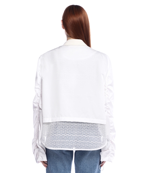 Long-sleeve layered jacket | Emporium