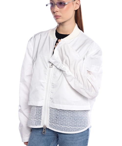 Long-sleeve layered jacket | Emporium