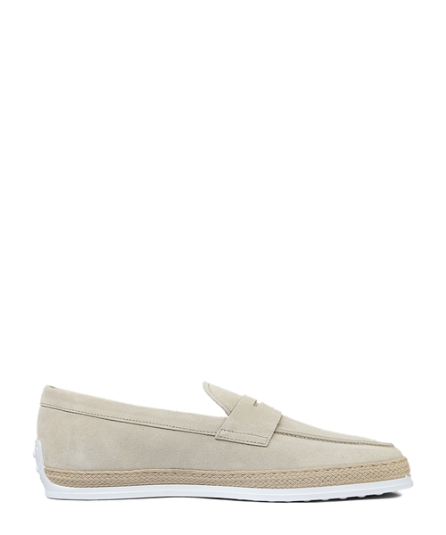 Suede loafers
