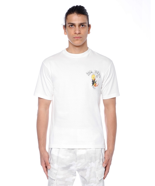 Футболка с круглым воротником и короткими рукавами