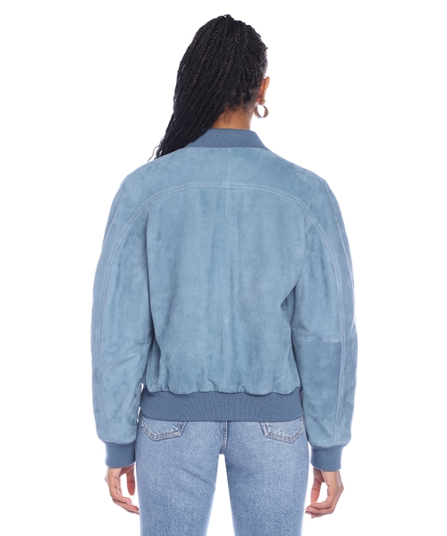 Suede bomber jacket | Emporium