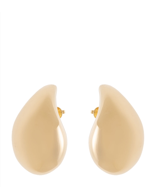 Bottega Veneta qızılı damla formalı sırğa