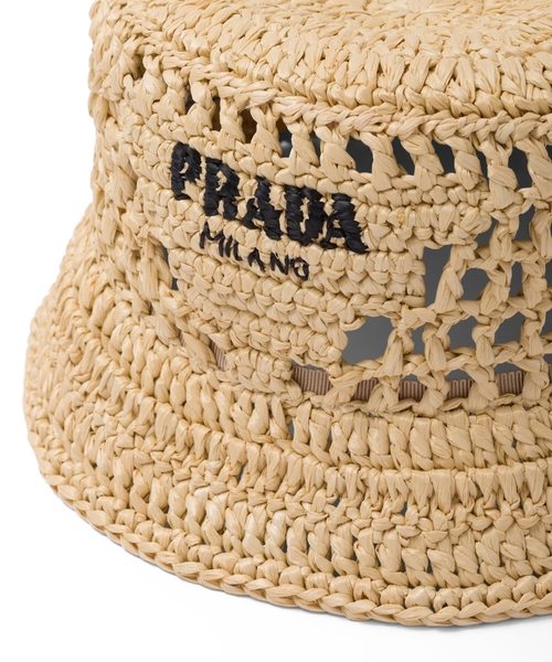 Prada straw hat sale